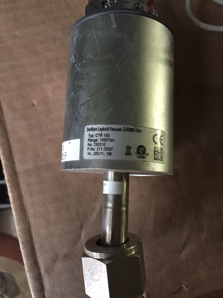 CTR 100 German Leippel vacuum meter CERAVAC Transmitters CTR 100 CTR 91