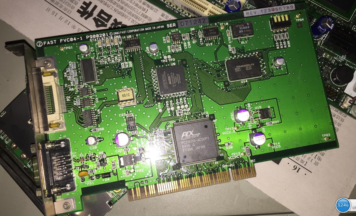 FAST FVC04-1 P900201 Image collection cards brand new unassembled machines