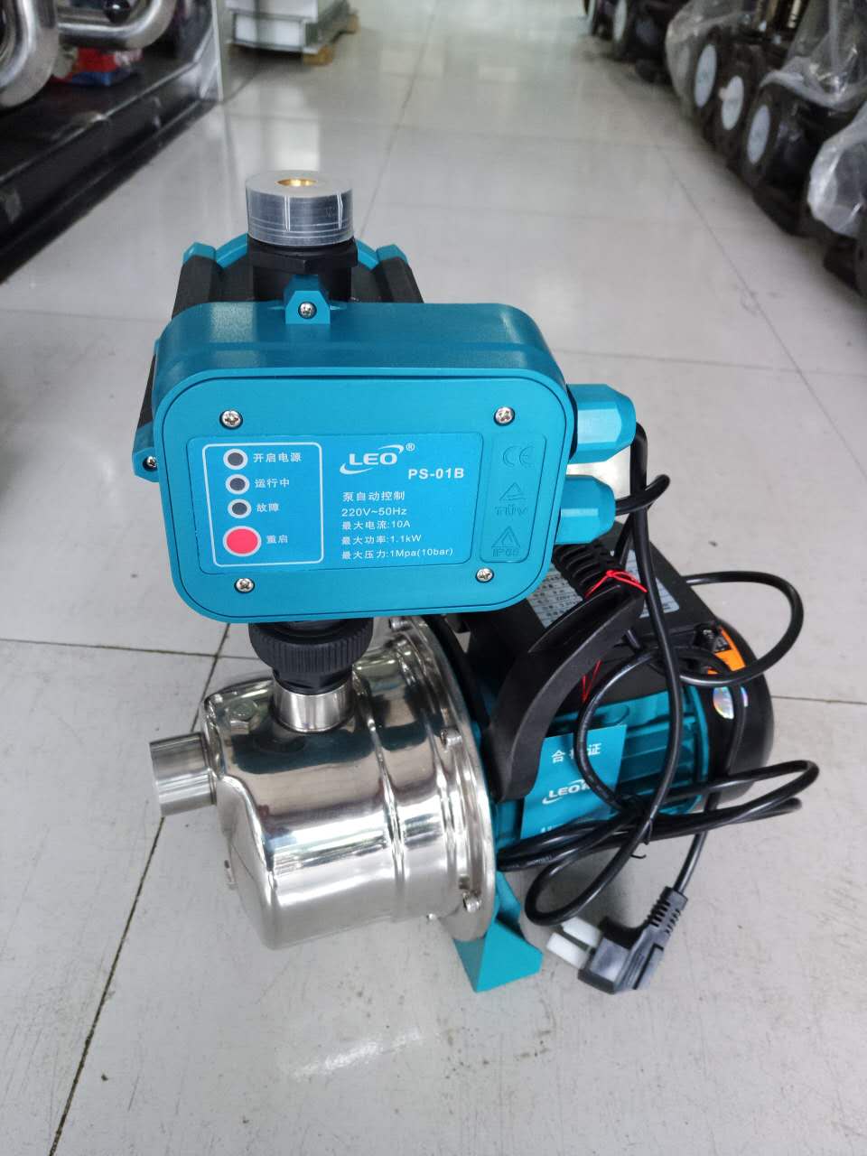 Leo water pump XKJ804S 1104S stainless steel household booster pump