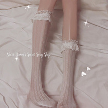 The disease is called love* She is like a dream soft sister girl Lolita love lo Niang lift Han foot control socks~