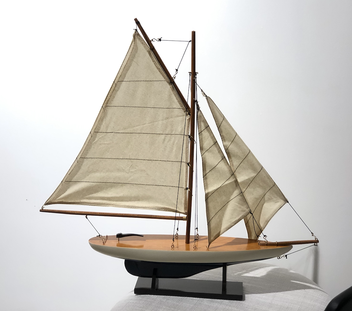 Authentic modelds Dutch import office Pendulum Pieces Handmade Wooden Sailing Model Classic Retro Style