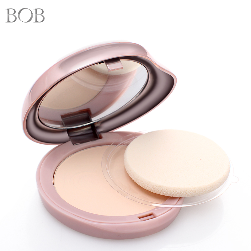 BOB heart confusion clear face flawless powder Set makeup repair dry powder Oil control Moisturizing concealer