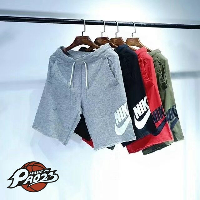 Nike Summer Knitted Cotton Sweat-Absorbent Sports Casual Shorts At5267 At5268 Nike Summer Knitted Cotton Sweat-Absorbent Sports Casual Shorts At5267 At5268