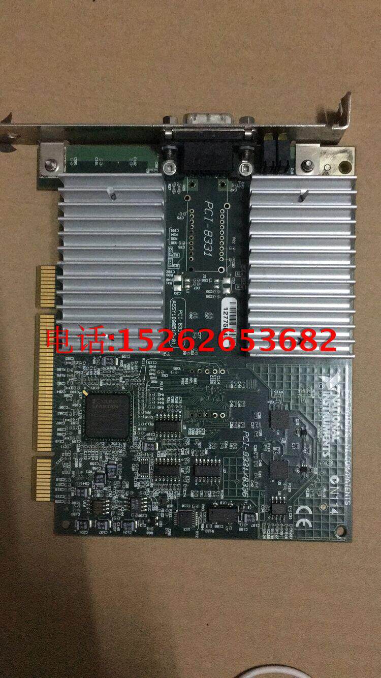 American NI's PCI-8331 communication letter data acquisition DAQ card can be billed