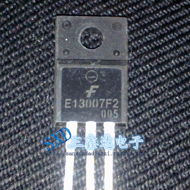 E13007F E13007F E13007F2 E13007F1 E13007F1 loading and disassembling machine TO-220F plastic packaging switching power supply