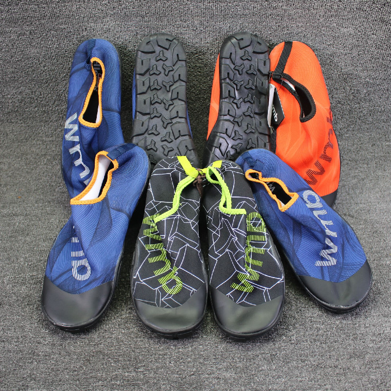 Foreign trade tail single micro-defect special clearance breathable outdoor shoes for men and women, water and land use, quick-drying creek shoes, fishing shoes