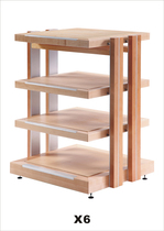 Yite X series X6 four-layer reinforced sound frame equipment frame front-level power amplifier frame home theater rack base