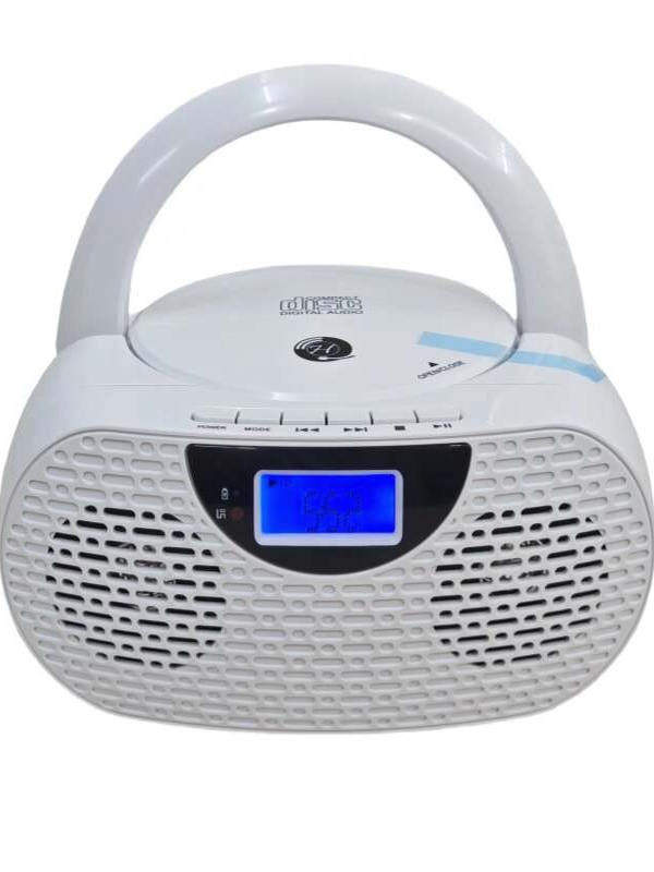 Portable Bluetooth Cd Mp3 Player Fm Radio Aux Function U Disk English Disc Learning Machine