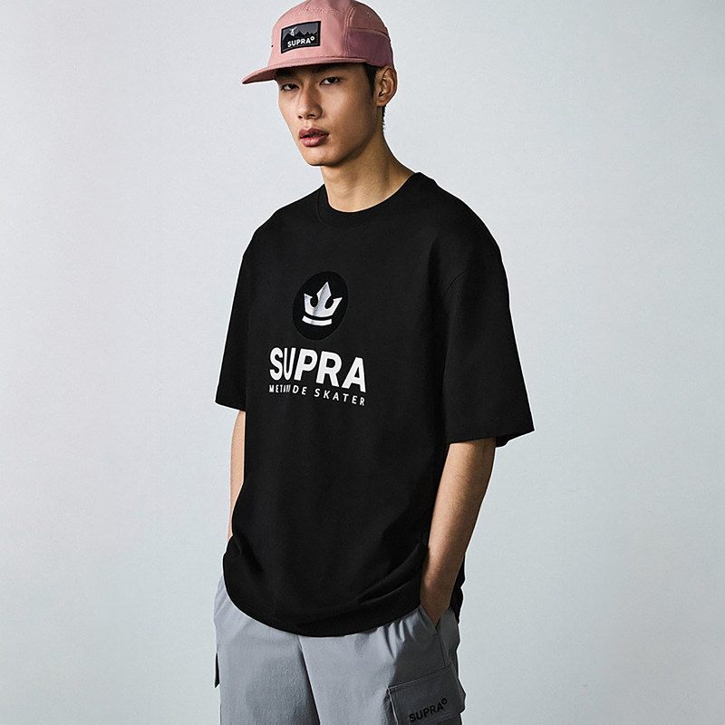 [Exclusive to Lulujiang Nn] Casual T-Shirt for Men and Women, Round Neck, Fashionable Short Sleeves Wxrs11143