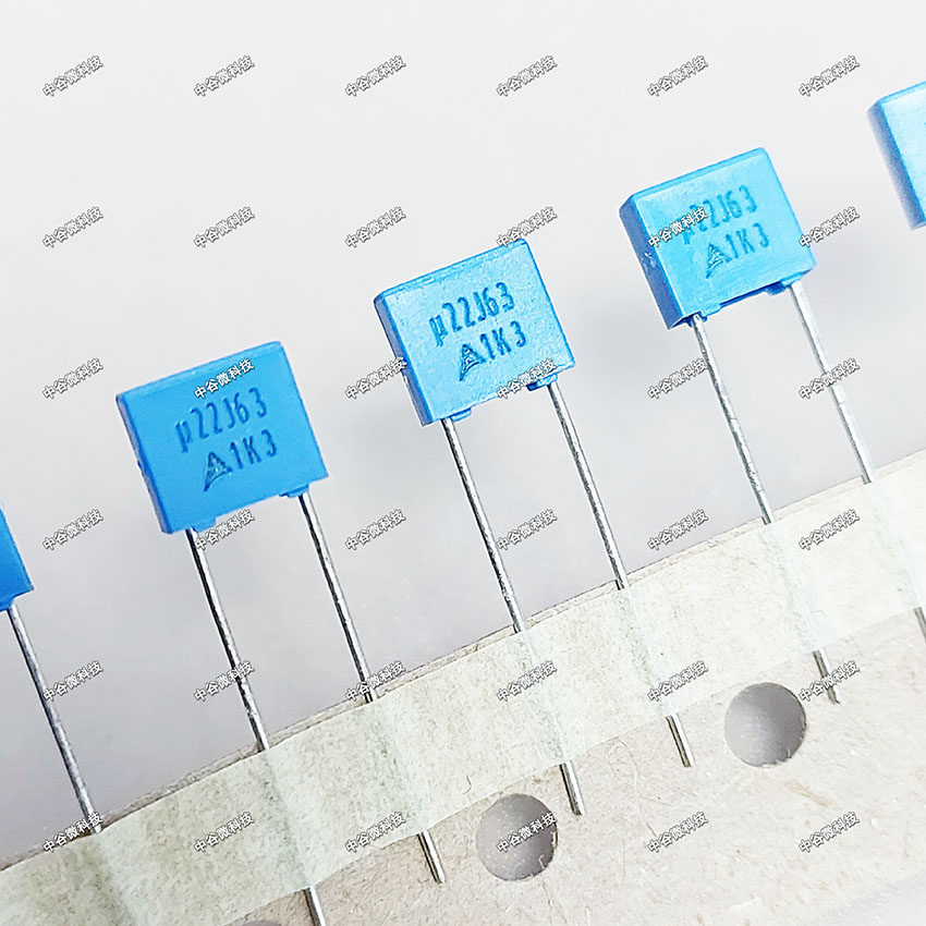 Blue EPCOS corrected capacitive 63V224 22UF 220NF 0 B32529C224J289 B32529C224J289 U22J63