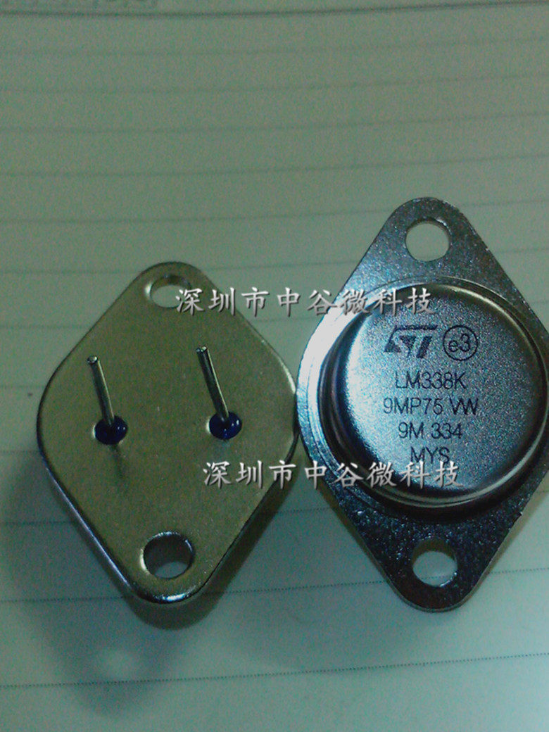 Original LM338K LM338 TO-3P iron shell adjustable three-terminal voltage regulator 5A adjustable