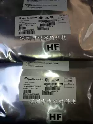 Original Tyco Raychem Tyco SMD self-recovery fuse NANOSMDC200F-2 1206 2A