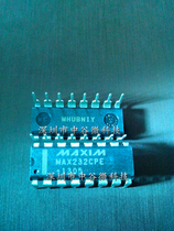 Original imported MAX232CPE DIP-16P in-line MAX232 bus transceiver integrated block chip