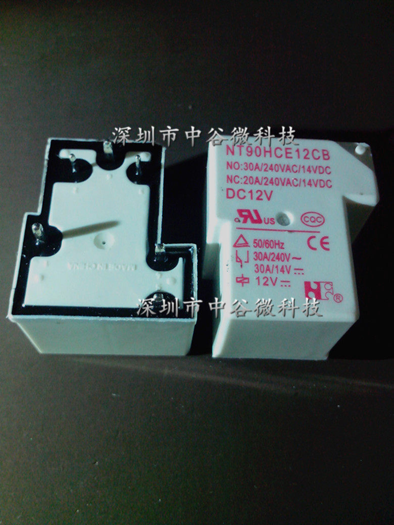 NT90HCE12CB NT90HCE12CB 12VDC T90 T90 30A Ford relay original dress