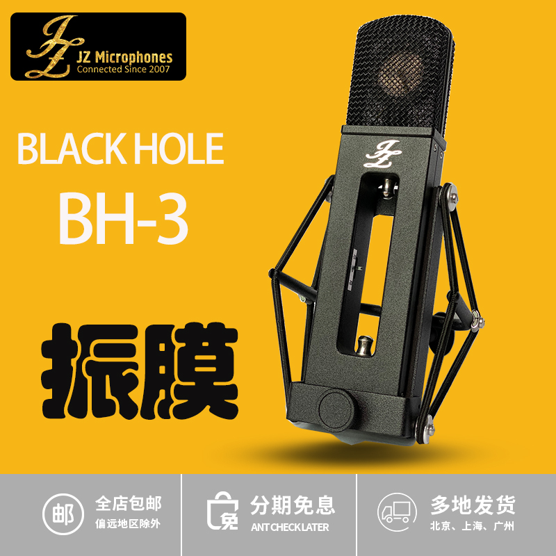 Latvia JZ Black Hole BH-3 Large diaphragm capacitor recording microphone Microphone Live Liver