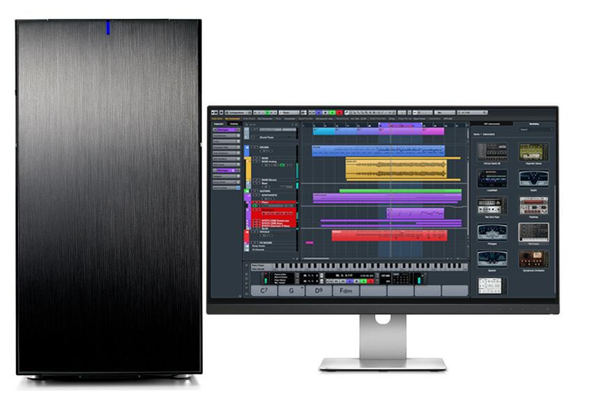 Custom Solutions Treain Tower 700ve DAW Studio Workstation