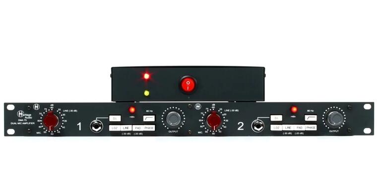 Line Cargo Heritage Audio DMA73 Dual Channel Classic microphone amplifier Talk release Shunfeng