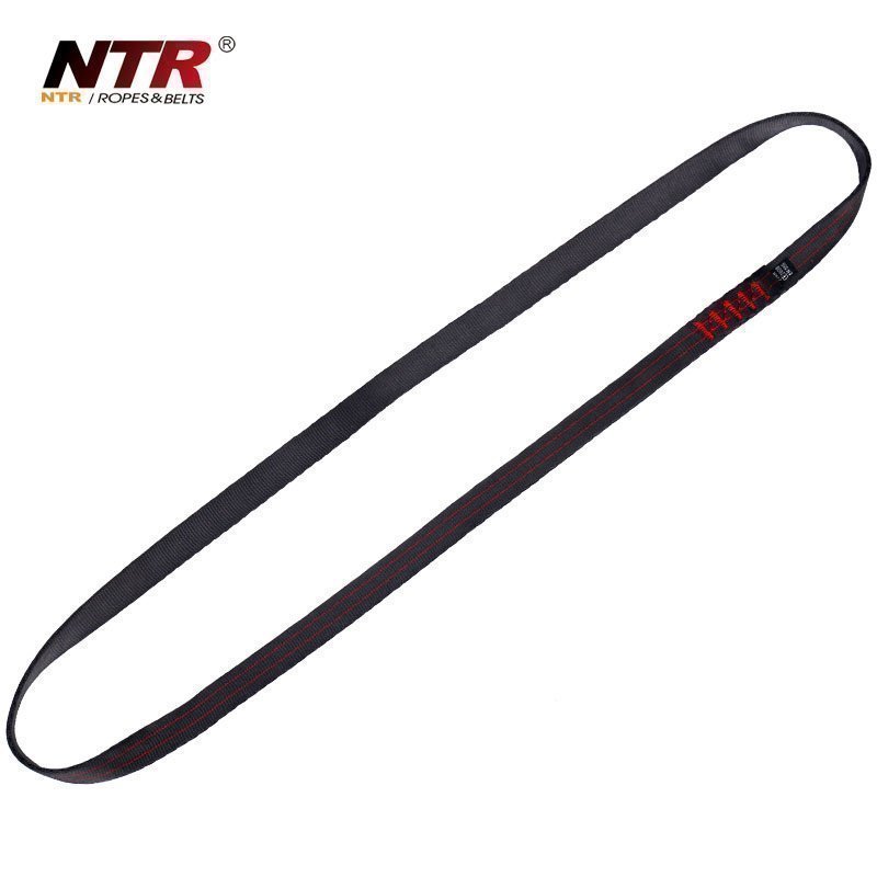 Nettle ring-type flat belt nylon wear-resistant expansion protection station Outdoor climbing downhill equipment Climbing downhill products