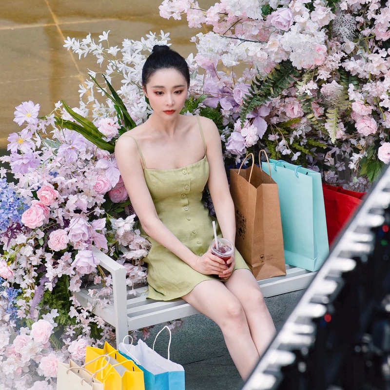 Clearance Sale: New Summer Style High-Neck Vacation-Style Cotton and Linen Spaghetti Strap Dress, Slim-Fit A-Line Youthful Short Dress Clearance Sale: New Summer Style High-Neck Vacation-Style Cotton and Linen Spaghetti Strap Dress, Slim-Fit A-Line Youthful Short Dress