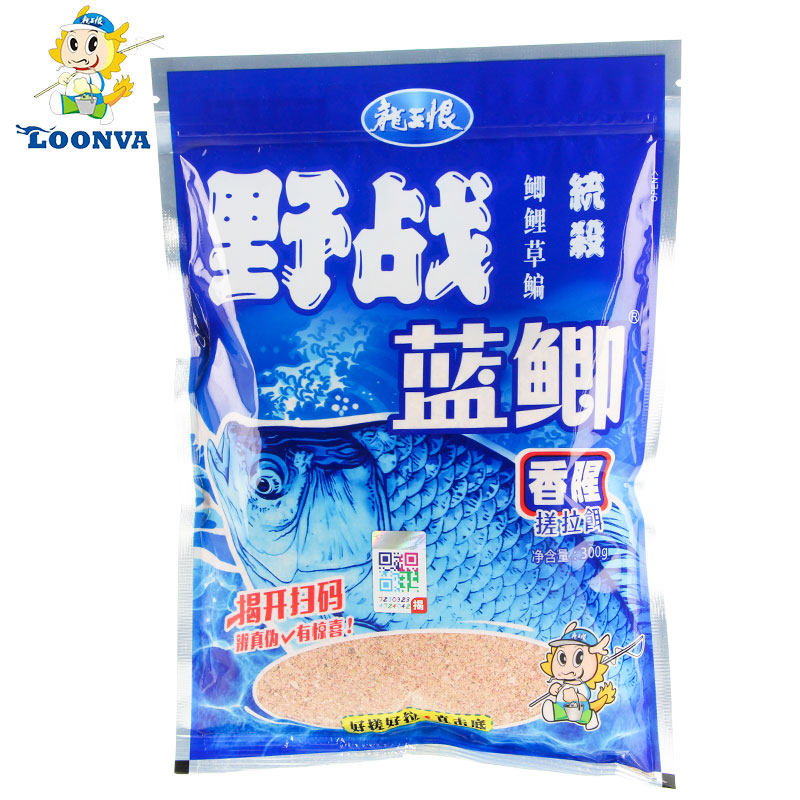 Dragon King Hate Field Blue Crucian Aroma Fishy kill 300g Carp Carp Wild Fishing Recipe Field Bait