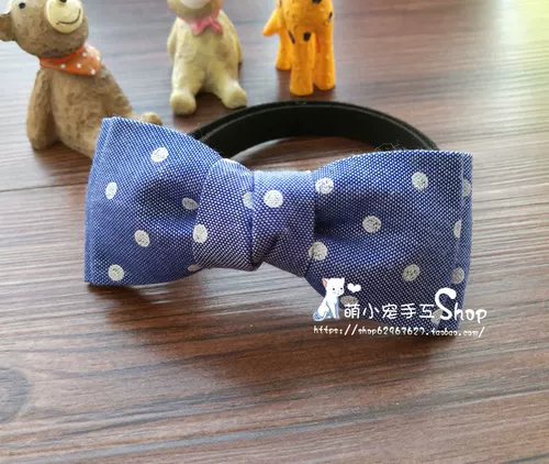 萌小宠 Оригинальный аксессуар ручной работы, галстук-бабочка с бантиком, чокер