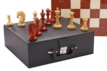 1chess large solid wood collection chess imported luxury Staunton chess pieces European decoration
