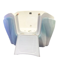 GG-1306 Цилиндр белая юбка облако цвет белый стандарт+пузырь