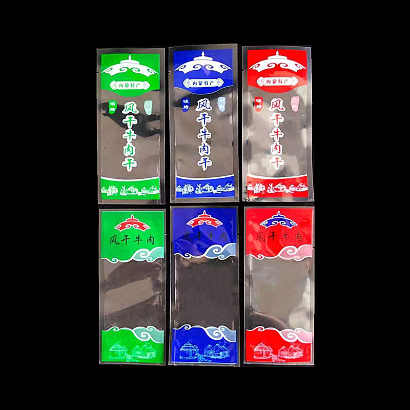 Inner Mongolia air-dried beef independent small packaging bag Vacuum transparent carbon-roasted beef jerky inner packaging bag wholesale - Taobao