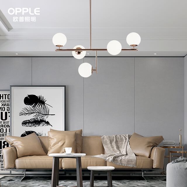 Oplighting MX480-D0 5 * 08FTT-47- Brief Shang-pearly white -3000K 5700K