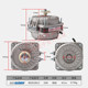 Refrigerator Freezer Freezer Cooling Fan/Condensator Motor/Pole Asynchronous Fan 25W35W40W60W Copper Wire