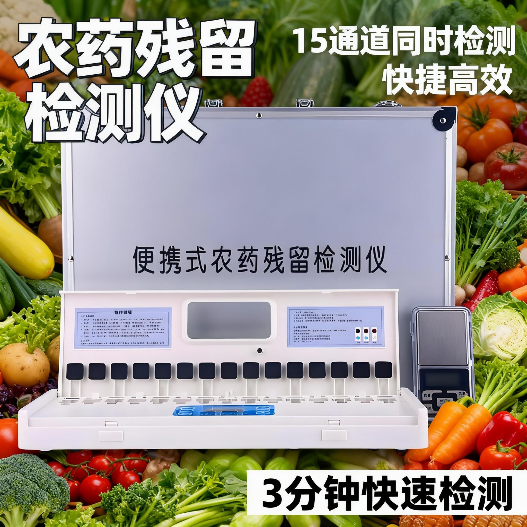 便携式农药残留检测仪蔬菜水果便携农残速测仪卡片农残仪农药速测