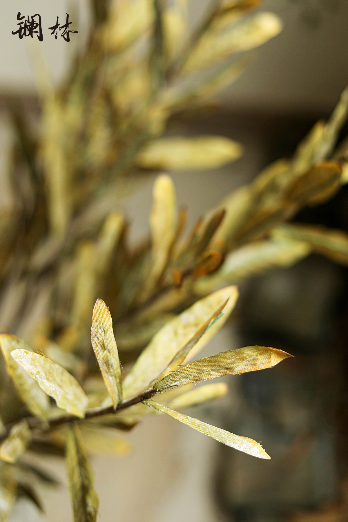 Simulation of plant leaves restoring ancient ways do old zen put POTS dry flower adornment wabi-sabi wind b&b hotel floral furnishing articles