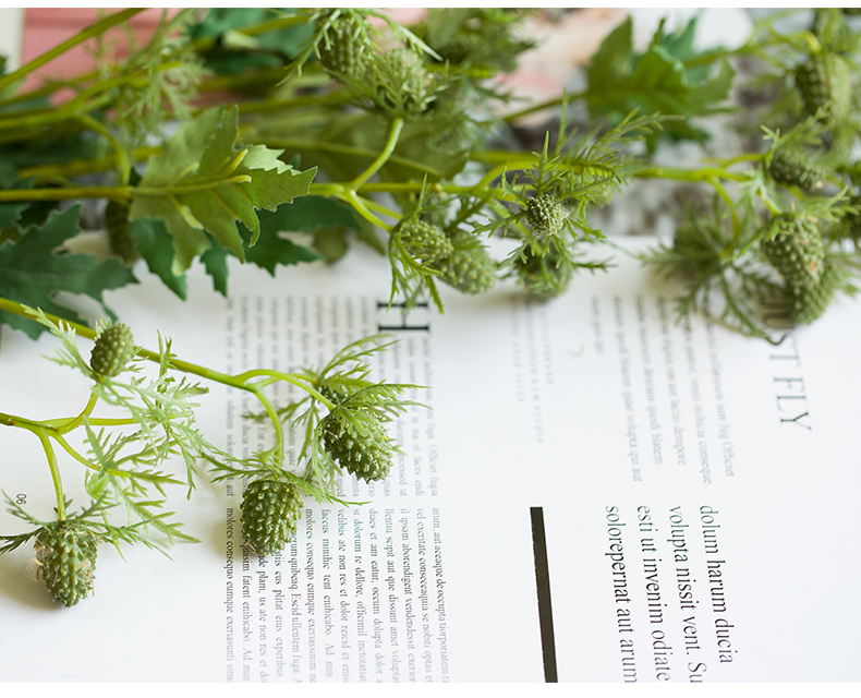 The simulation flowers, artificial flowers, mulberry fruit decoration dried flower arranging flowers home decoration ceramic flower vases, furnishing articles, The living room