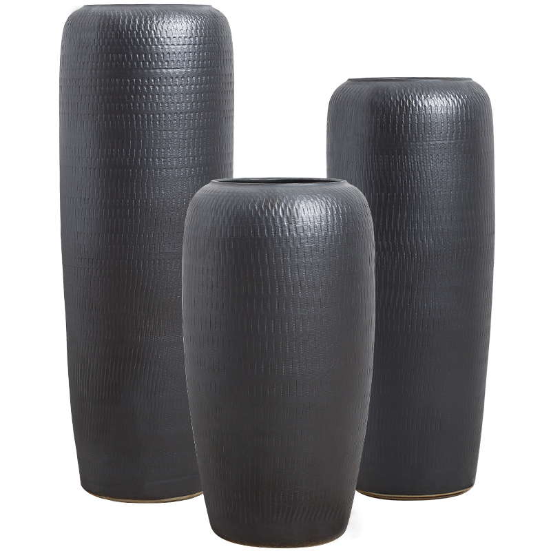 Jingdezhen vases, flower arranging landing simulation flower suit hotel villa sitting room adornment is placed large ceramic vase