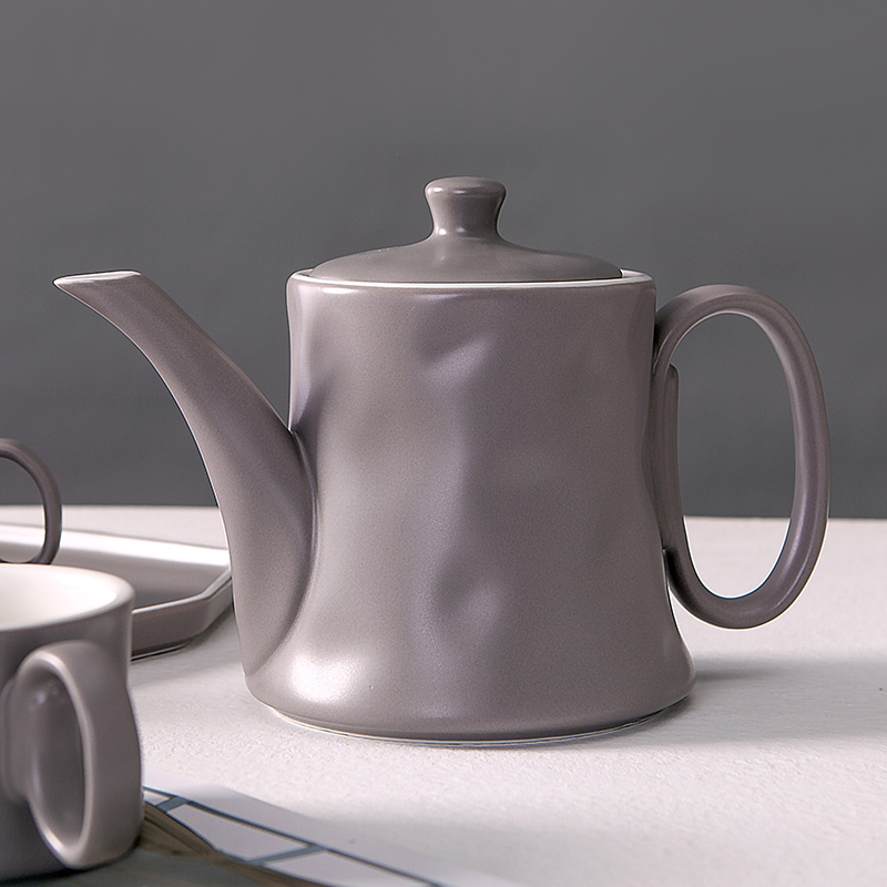 Chinese style home sitting room, dining - room ceramic tea tea set teapot tea kettle cup cold water with a suit