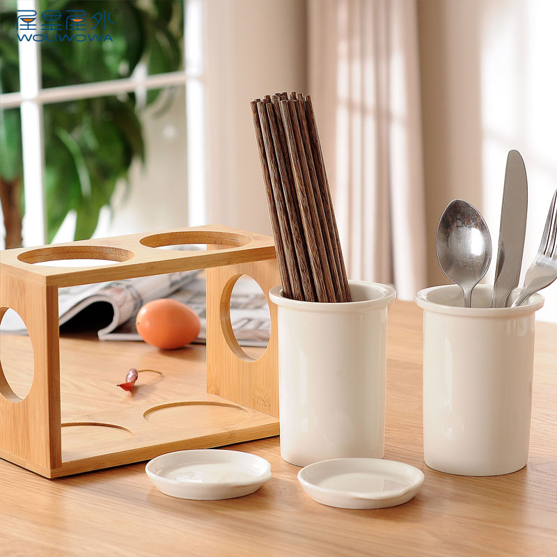 I and contracted chopsticks tube creative chopsticks chopsticks chopsticks cage frame drop box ceramics tableware knives and forks for aircraft cage