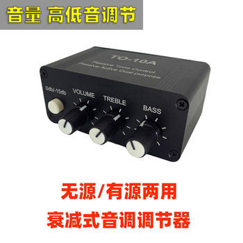 Ne5532 Operational Amplifier Preamplifier Stereo with Passive Attenuation Volume Adjustment High and Low Tone Controller