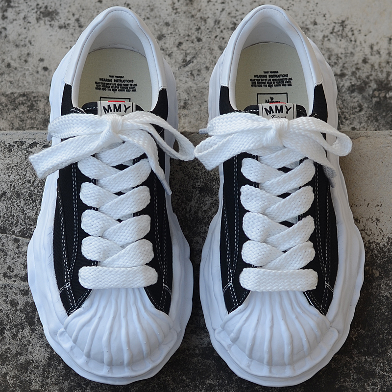 MMY shell head Mihara Yasuyu dissolving shoes female Shawn Yue same style thick-soled heightened board shoes canvas daddy shoes male