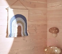 New Division Horse Warm Spot OYOY Nordic Wind Mini Rainbow wool hanging blanket Childrens room hanging painting