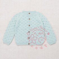 Sima Warm Church Misha Puff 22SS Pima Cotton Popcorn Classic Cardiovert Jacket Baby Children