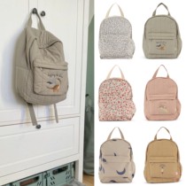 Division Horse Warmth Church Kongres Slojd 22SS Male And Female Child Double Shoulder Embroidery Crummy Bag Mommy Bag Waterproof