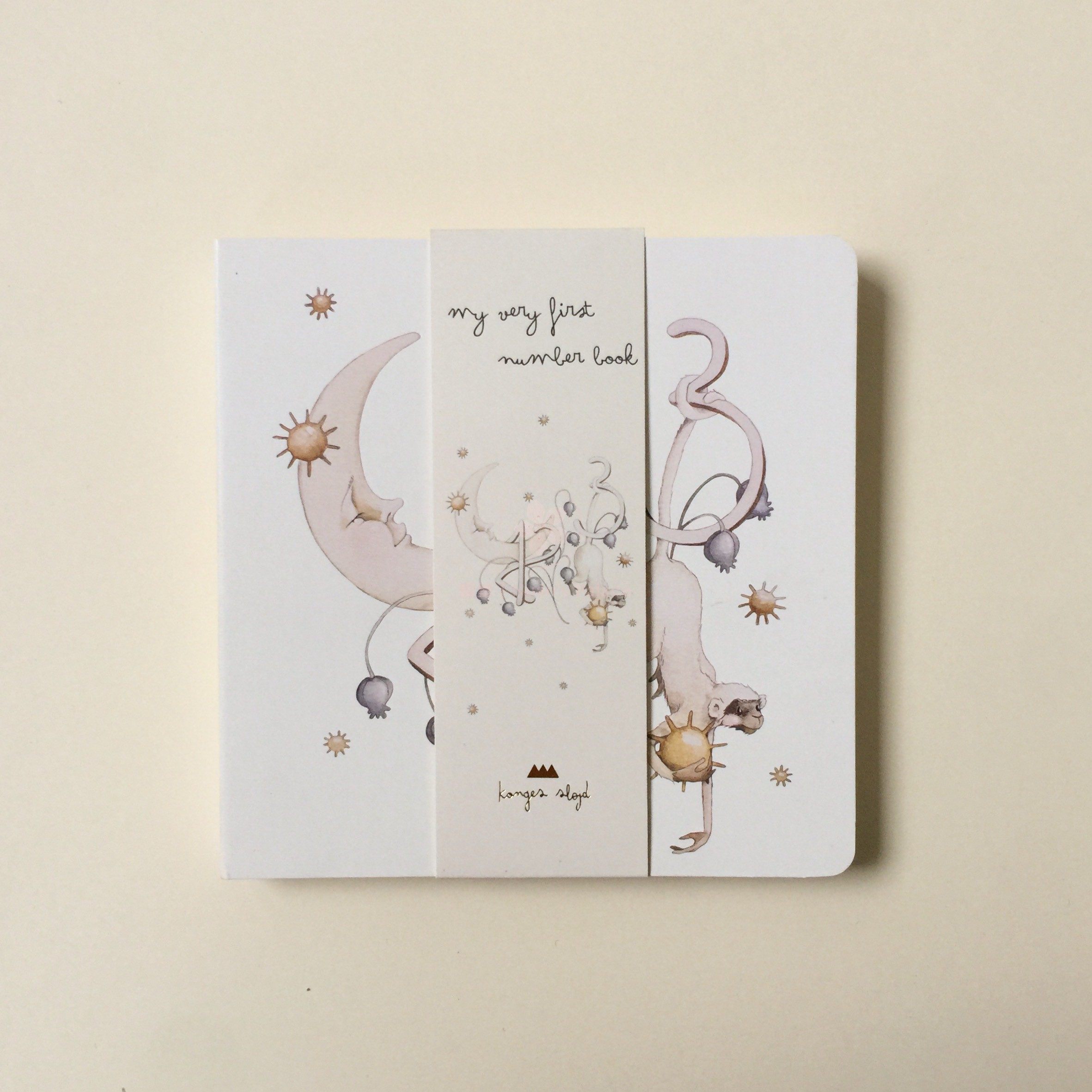 1 piece 6 off spot Konges Slojd baby children cognitive digital hand-drawn small book 66