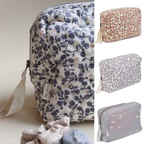 Department of Shot Hall Konges Slojd 22SS Broken Flower Containing bag Makeup Bag Diaper Bag Mommy Bag