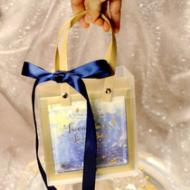 New candy box wedding creative senior girl heart European lipstick with hand gift paper box bag empty box