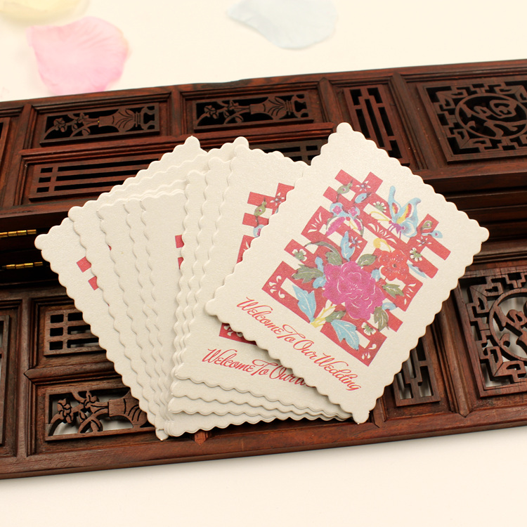 Wedding Reception Items Lucky Draw Small Card Wedding Game Draw Award Card Wedding Lottery Ticket Exchange Voucher Wedding Banquet Event Lucky Draw