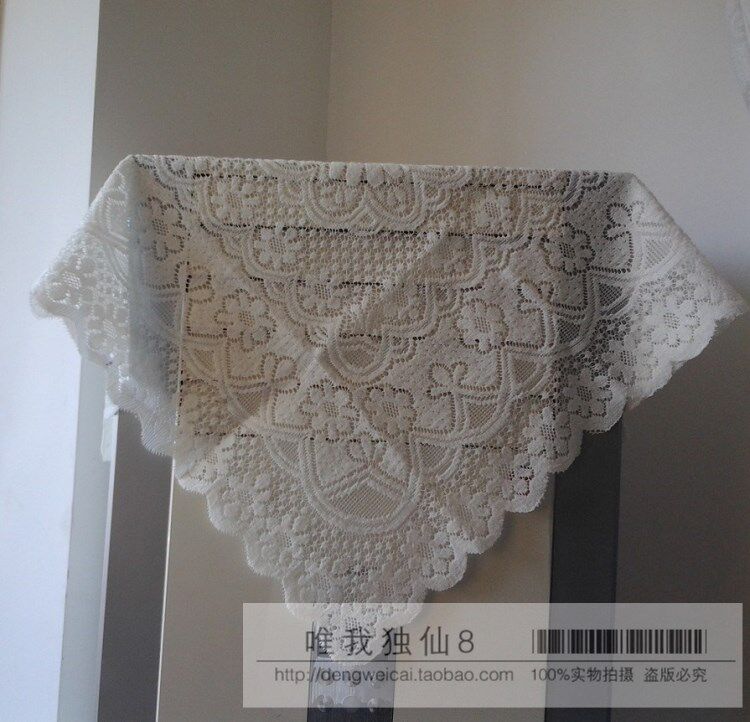 American Country Air Conditioning Dust Cover Protection Clothes Black Refrigerator Cover Multi-function Table