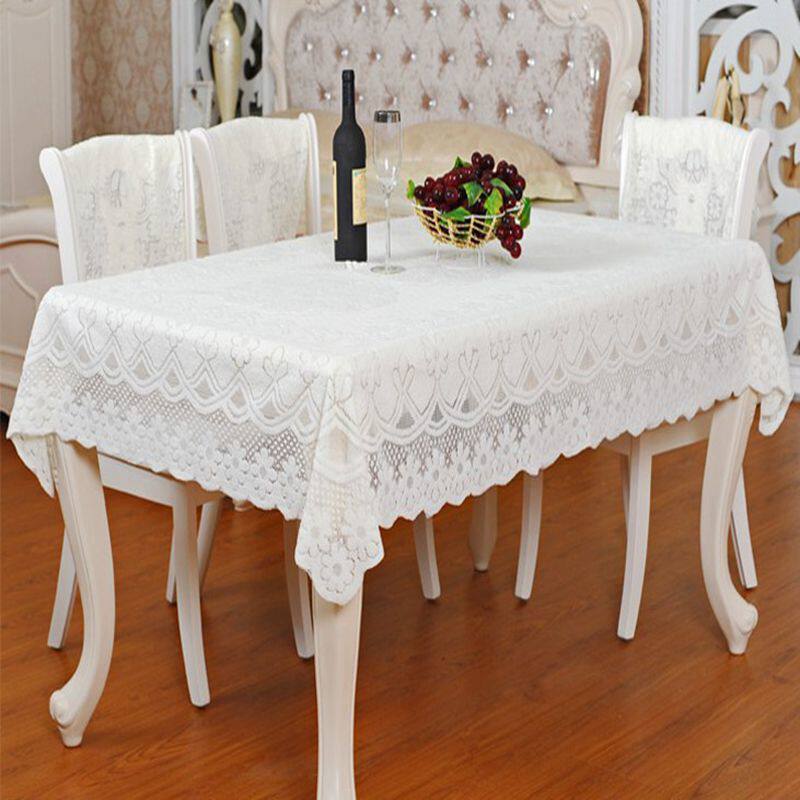Lace TV set Tea table cloth tablecloth tablecloth dust cover cover multi-functional cover cotton high quality luxury