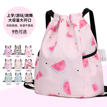 Childrens travel backpack School bag Female primary school kindergarten cute travel backpack out training storage bag Waterproof