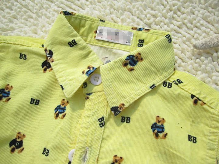 Chemise enfant à manche longue - Ref 2083878 Image 12