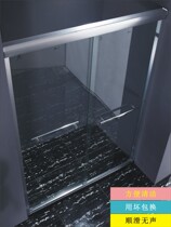 shower room partition dry and wet separation moving door style bathroom glass push-and-door shower screen bath room two live-shaped